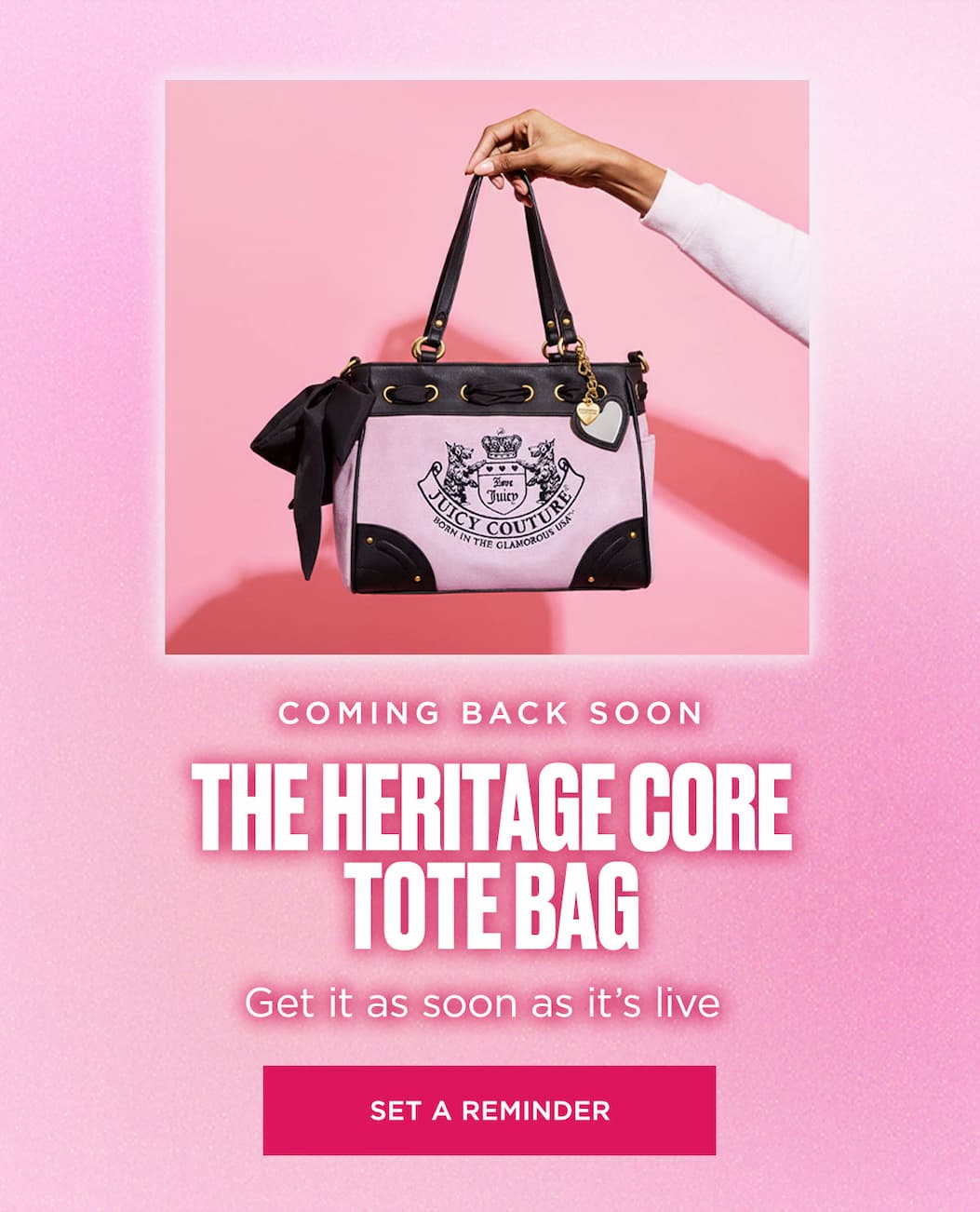 Coming Back Soon | Heritage Core Tote Bag [Set a Reminder]