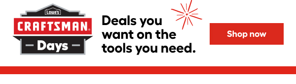Deals you want on the tools you need.