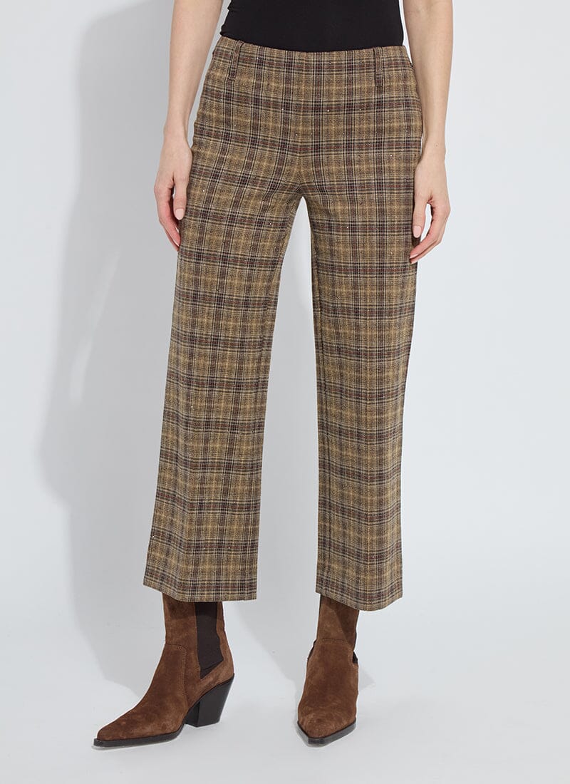 Image of Marceline Crystal Embellished Crop Pant