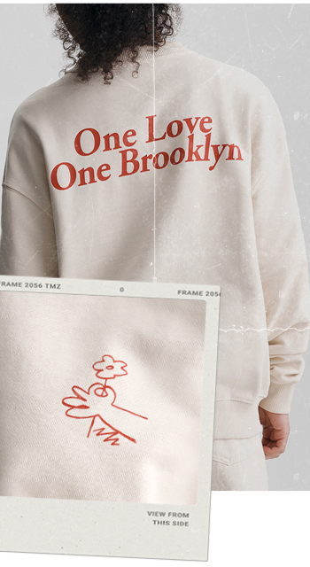 Women's One Love Brooklyn Sweatshirt Sandshell