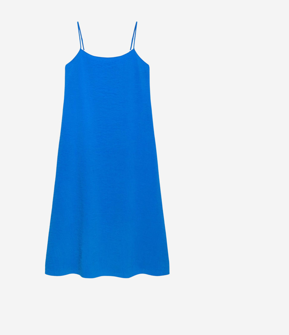 Slip Dress in Relaxed Silk