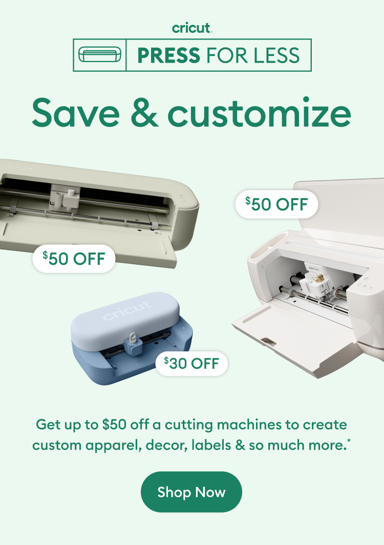 Save & customize. 