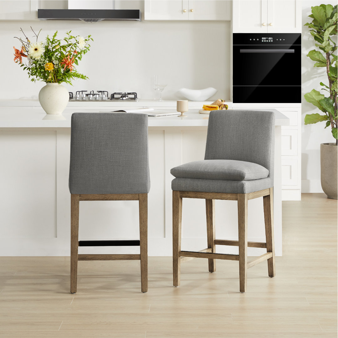 Bethea Upholstered Counter Stool