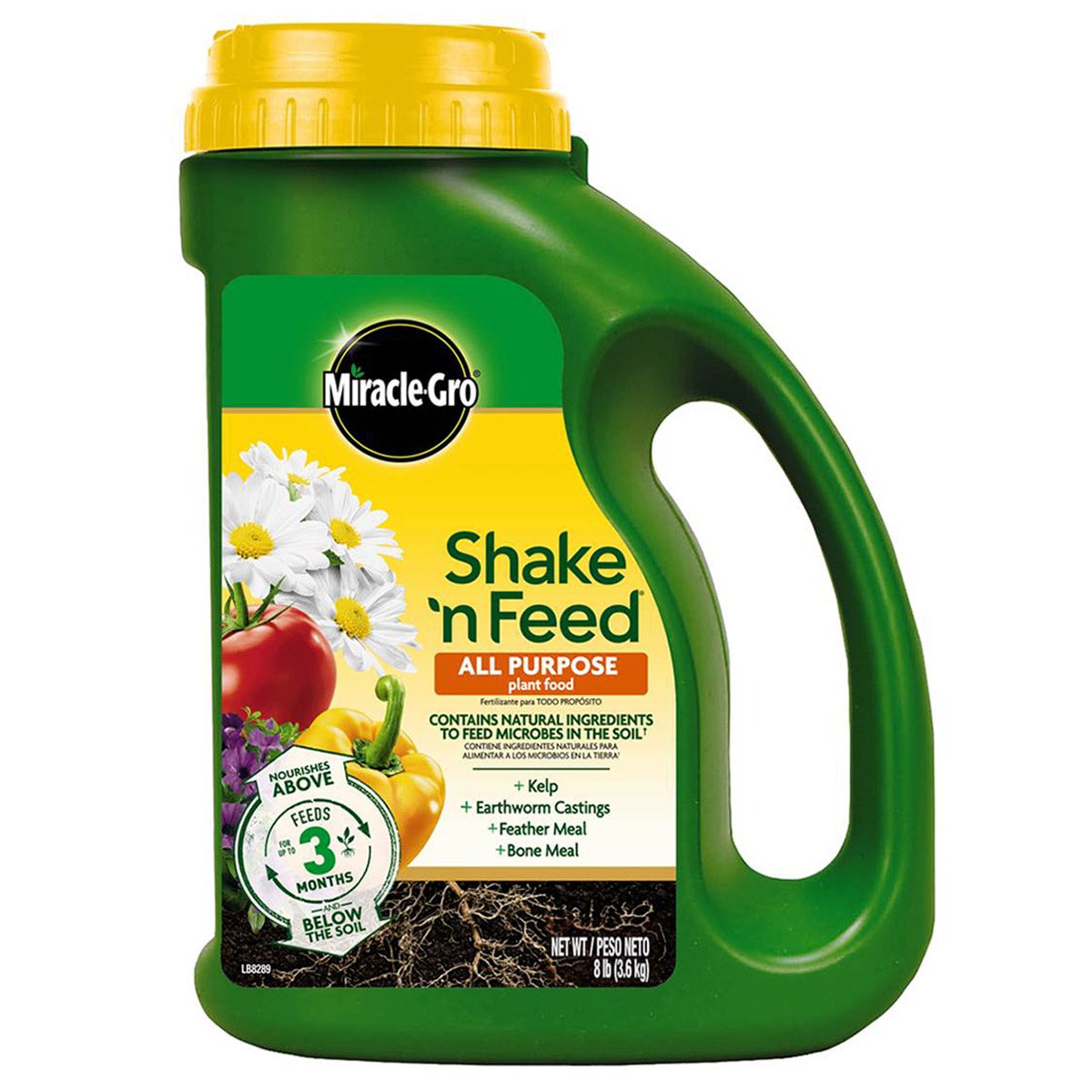 Miracle-Gro Shake 'n Feed All Purpose Plant Food, 8 lbs