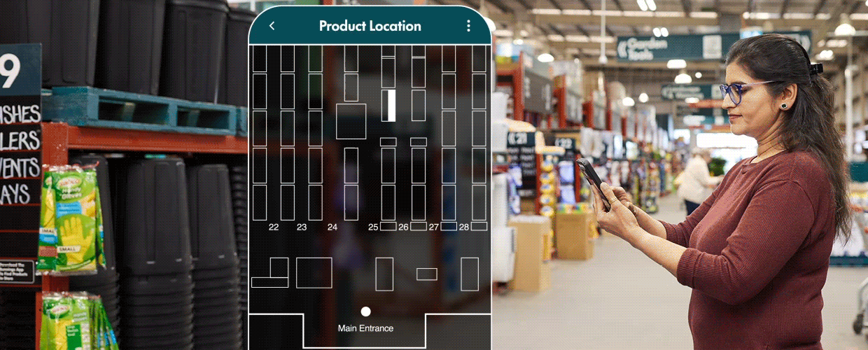 Find products in-store faster with the Bunnings App
