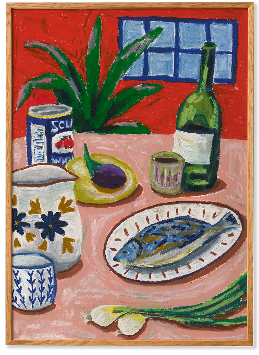 Composition with fish