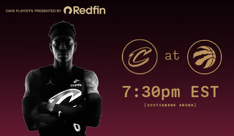 Cavs at Raptors 7:30 PM at Scotiabank arena