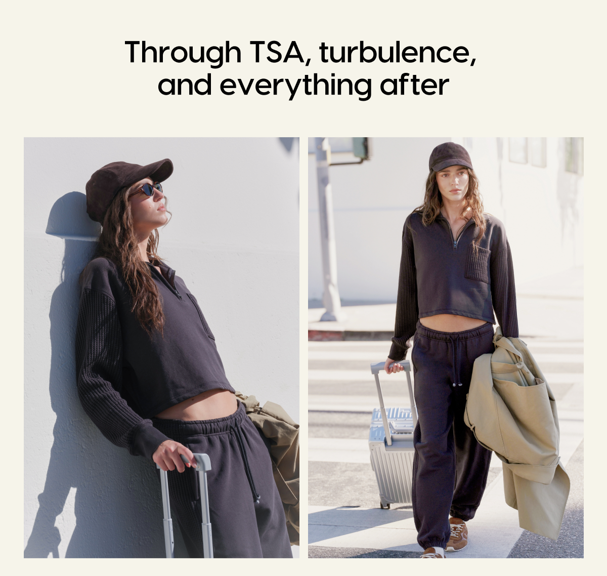 Through TSA, turbulence, and everything after