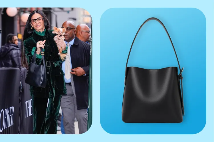 Demi Moore’s Bucket Bag Reminds Us of This Roomy $46 Purse with a ‘Designer Look’ 
