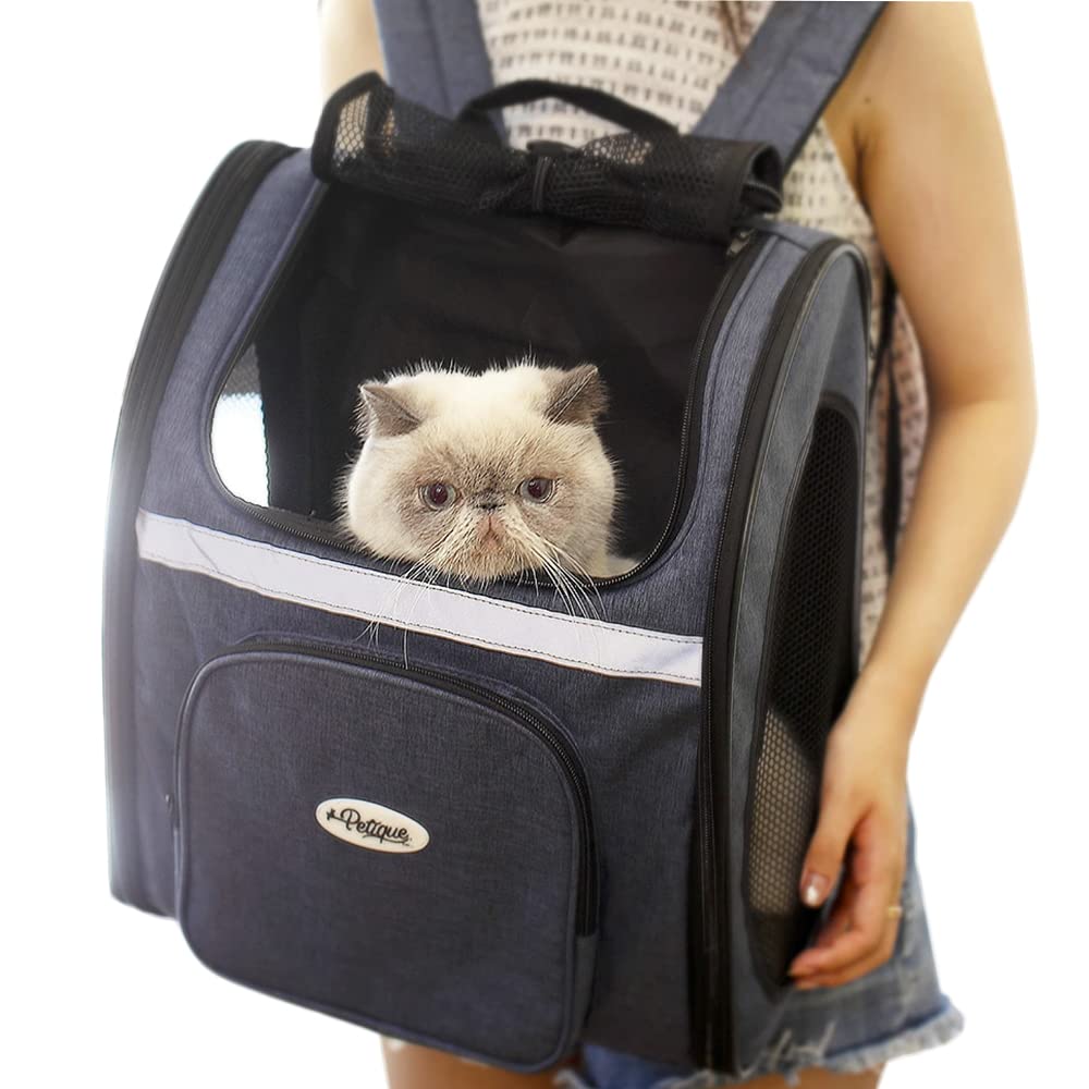 Image of Petique Pet Backpacke for both Cats & Dogs