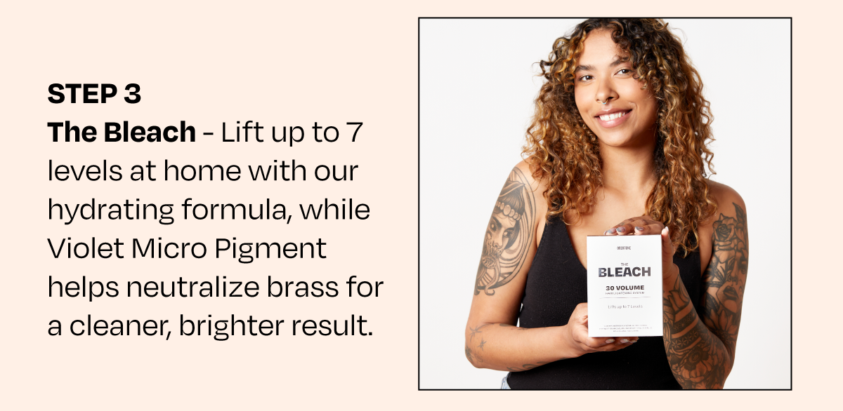 Neutralize brassiness for a cleaner, brighter result