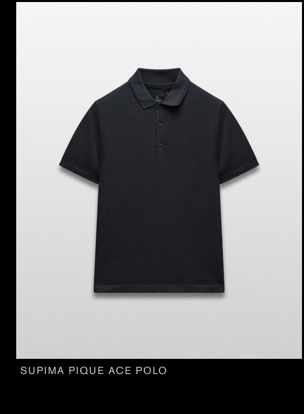 Supima Pique Ace Polo