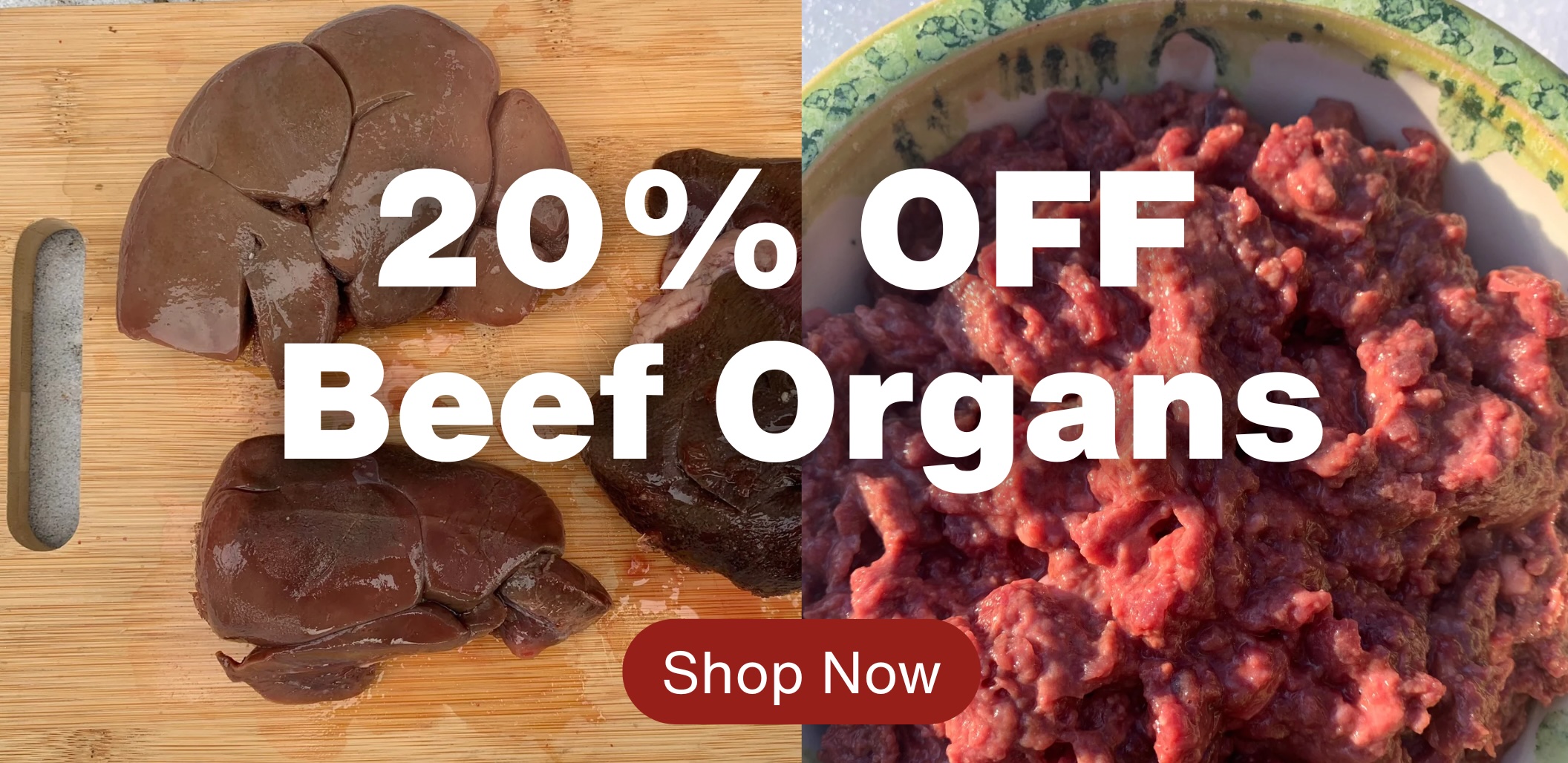 Beef organ on sale