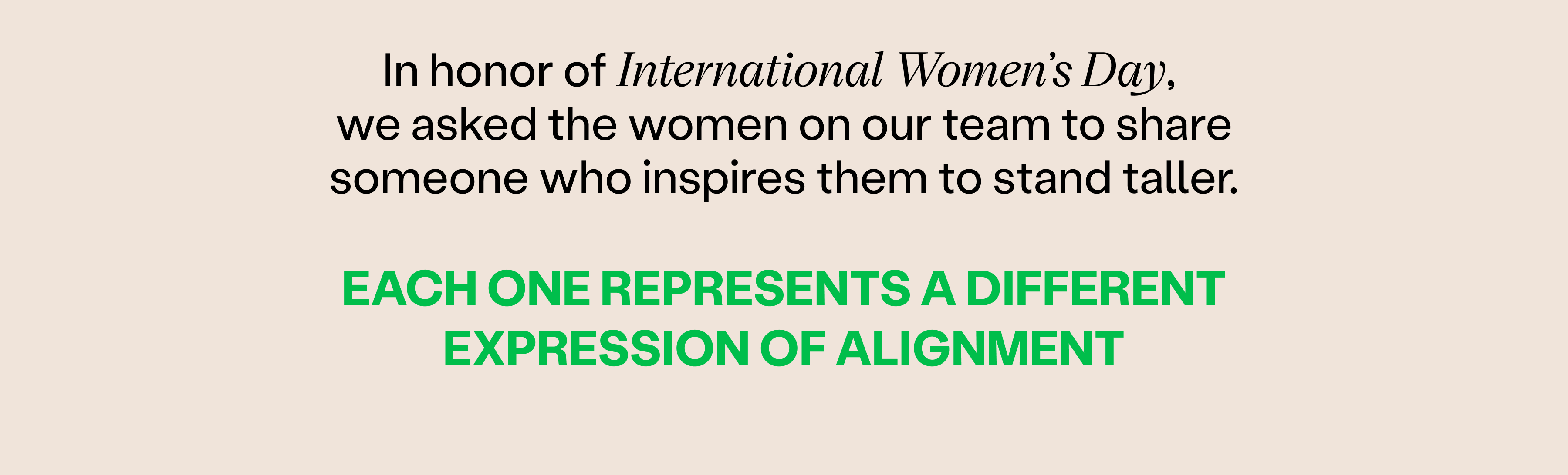 The Women Who Inspire the Women Behind Etalon