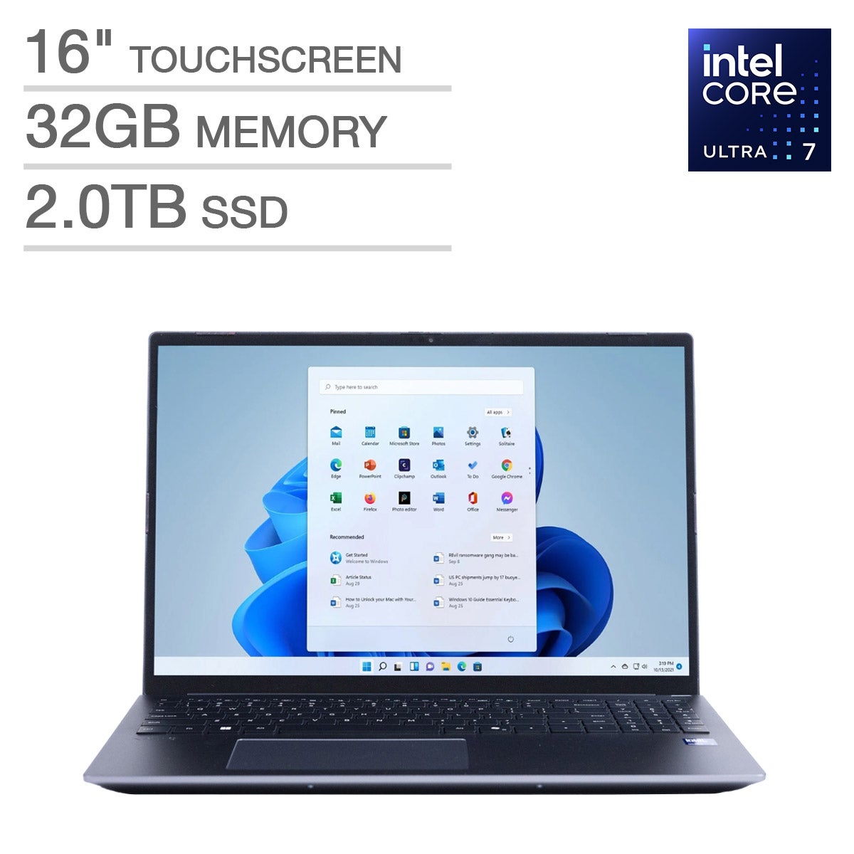Vaio FS 16-inch Premium Touchscreen Laptop with Intel Core Ultra 7 Processor