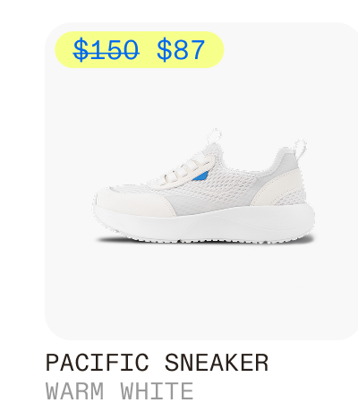 Pacific Sneaker Warm White
