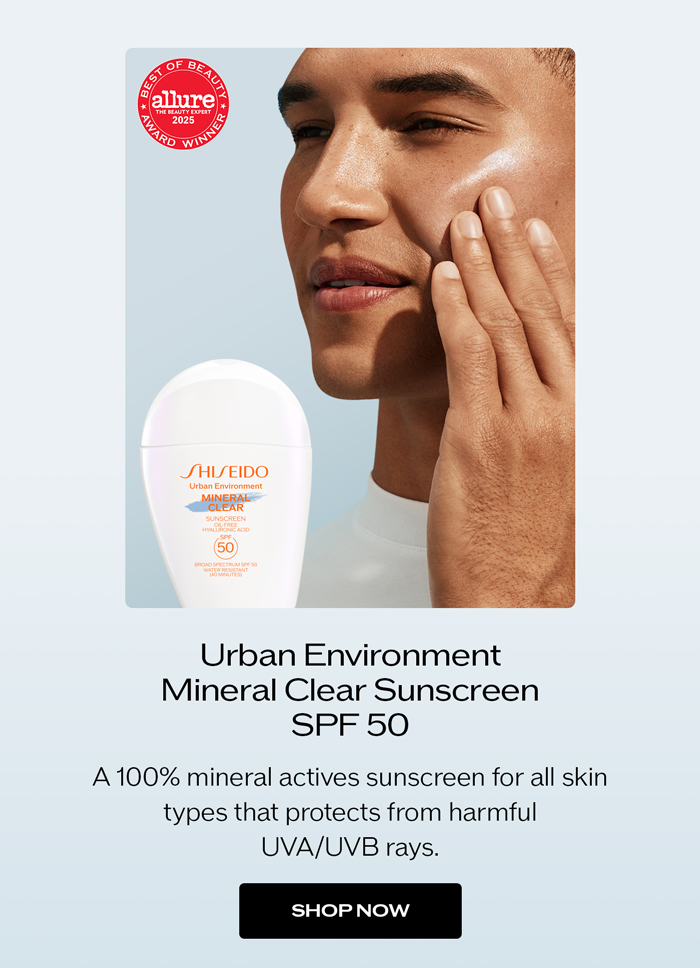 A 100% mineral actives sunscreen for all skin types that protects from harmful UVA/UVB rays.