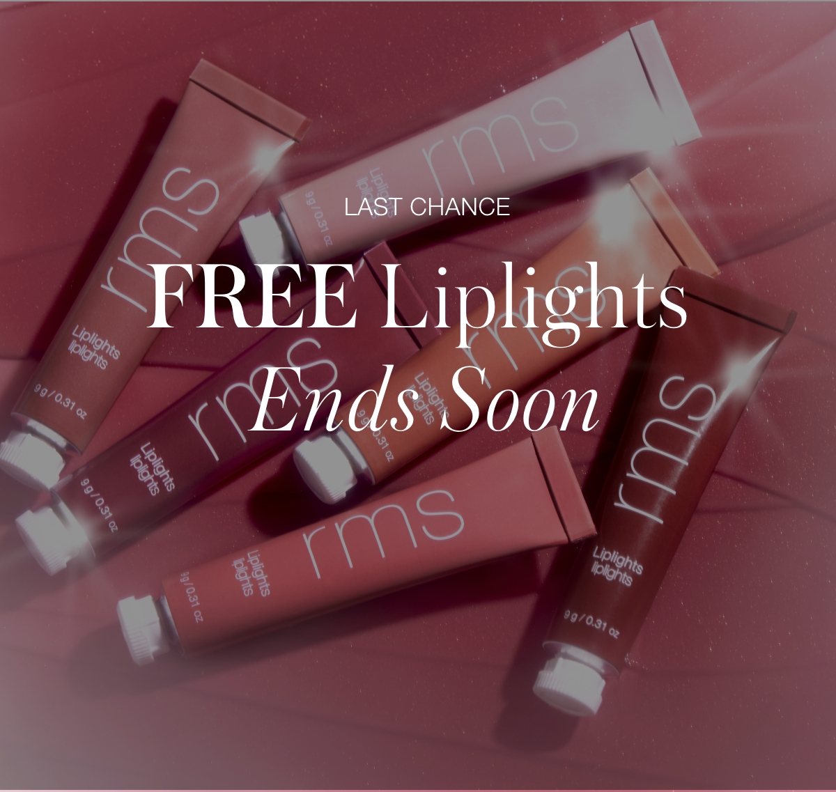 Free Liplights When You Spend $40 USD