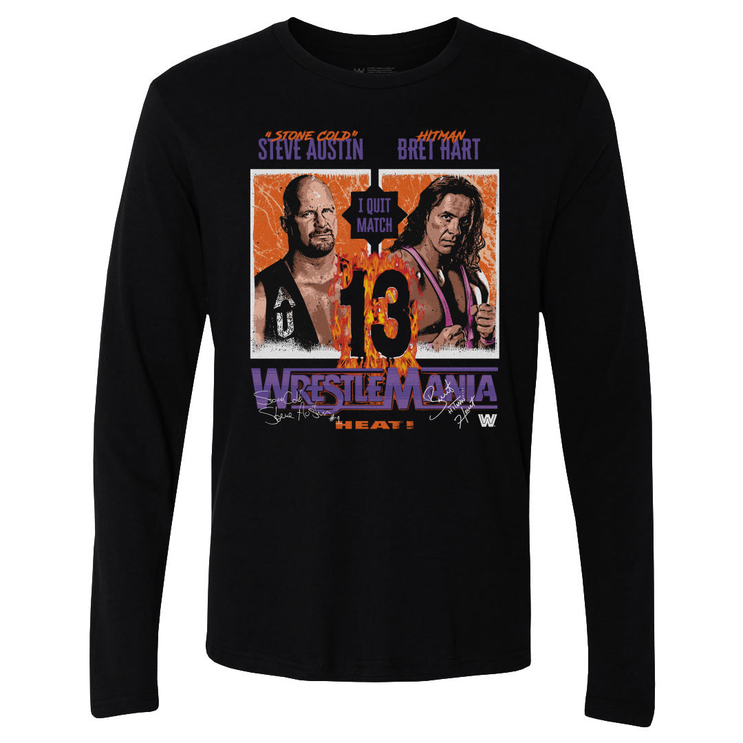 Image of Wrestlemania 13 Bret Hart Vs. Stone Cold Steve Austin WHT