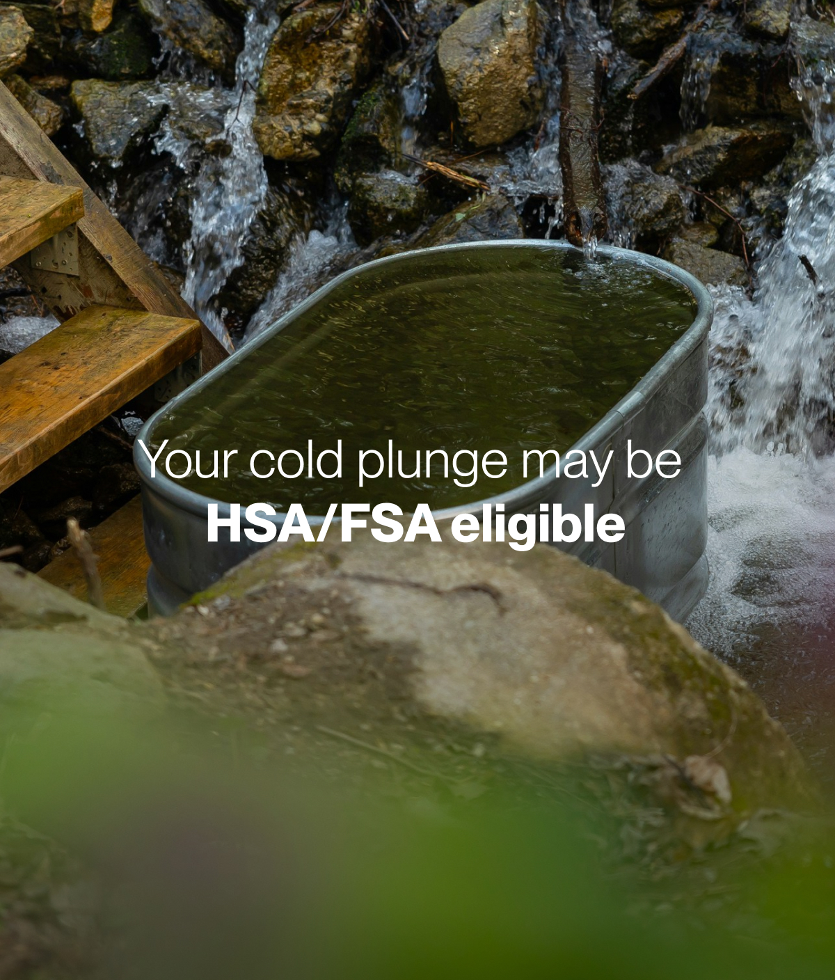 Beat the heat: cold plunge and summer recovery. DESIGNER TO REPLACE