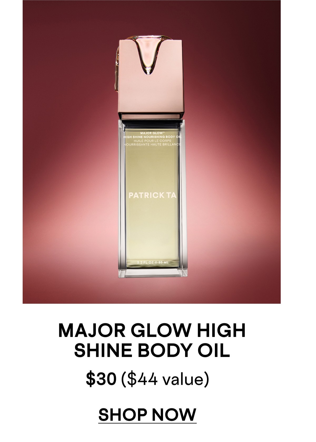 MAJOR GLOW HIGH SHINE BODY OIL