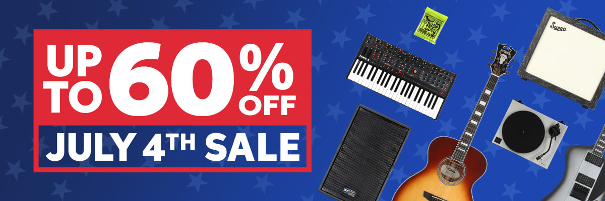 July 4th Sale: Up to 60% Off
