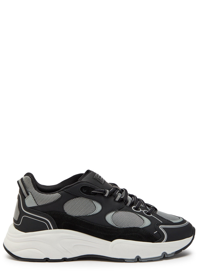 CLEENS Pulse Runner panelled mesh sneakers