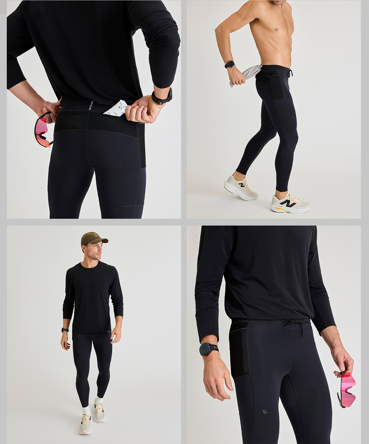 GOTHAM BLACK | DISTANCE FULL TIGHT
