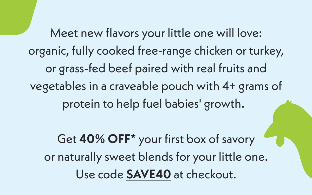 Meet new falvors your little one will love!