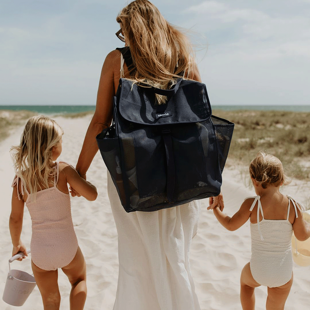 Image of Beach Hauler™ Mesh Backpack - Deep Sea