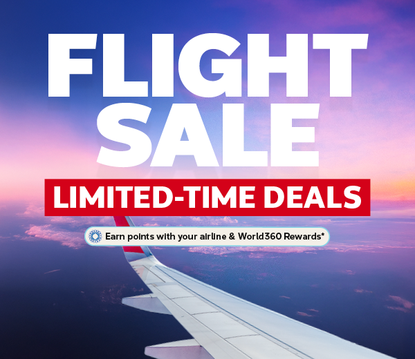 FLIGHTS SALE - LIMITED-TIME DEALS