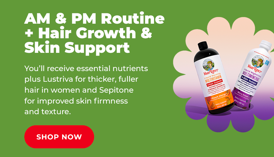 AM & PM Routine + Hair Growth & Skin Support