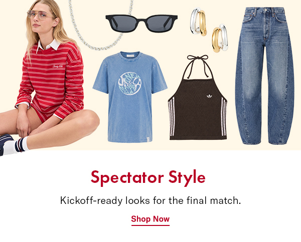 Spectator Style: Kickoff-ready looks for the final match.