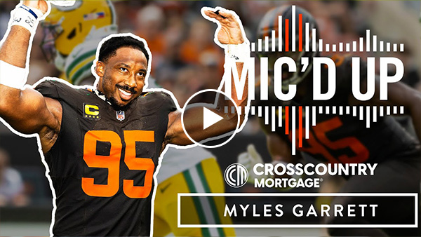 Video: Myles Garrett Mic'd Up