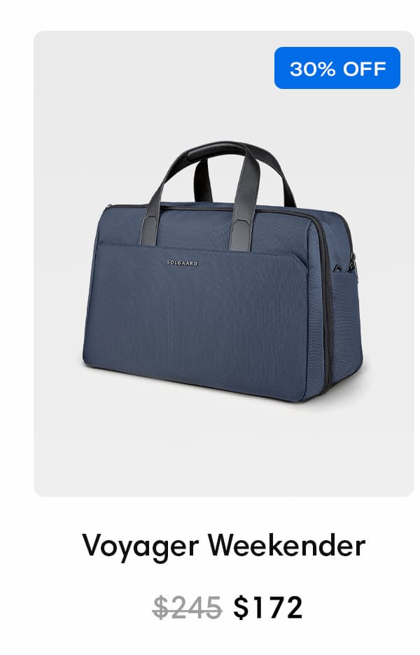 Voyager Weekender Atlantic Navy ($172, 30% 