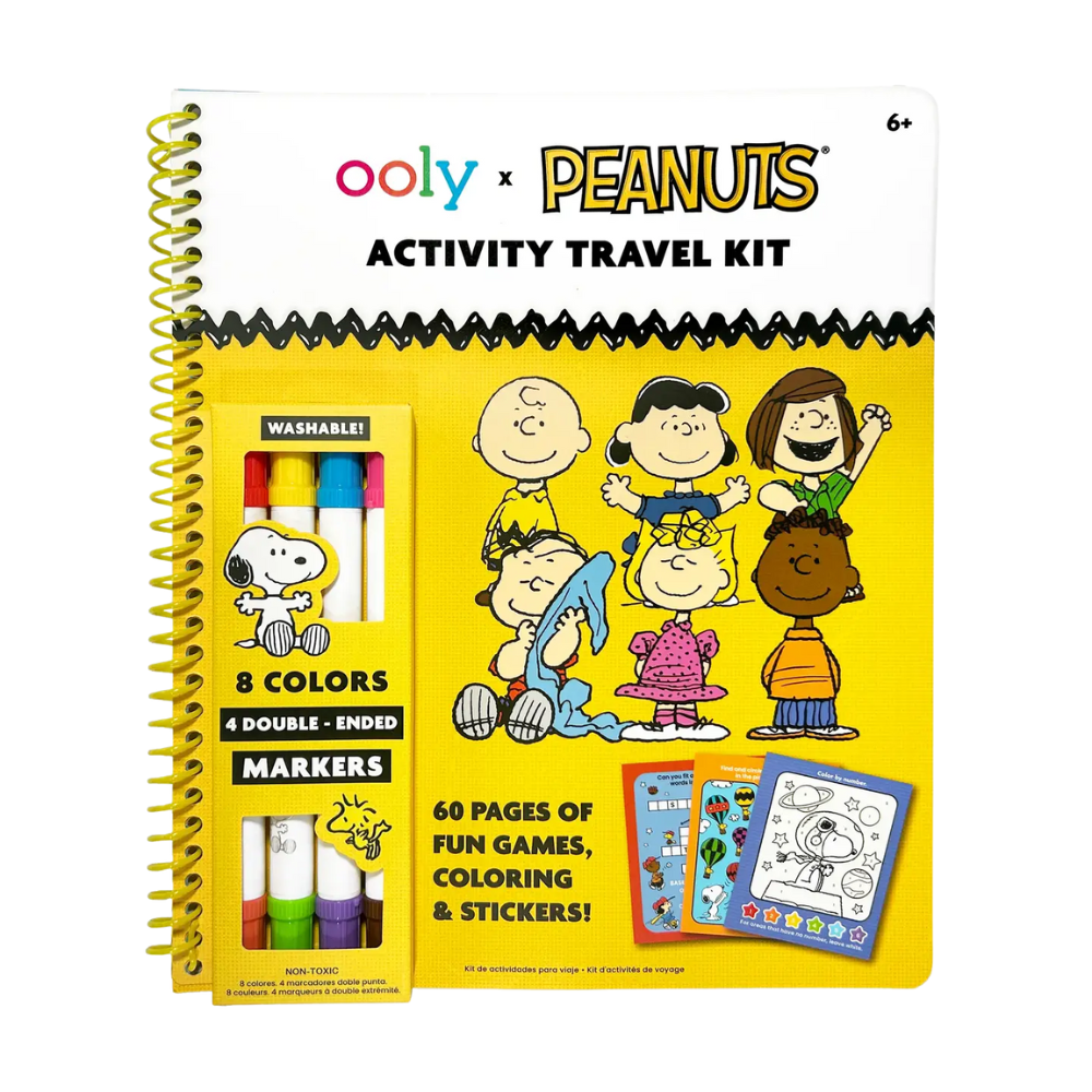 Image of Activity Travel Kit & Double-Ended Markers - Peanuts