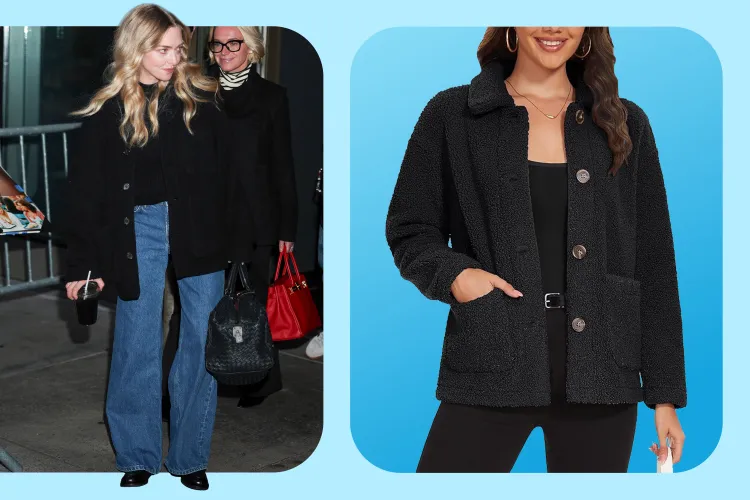 Amanda Seyfried’s Polished Shacket Mirrors This $41 Amazon Find That’s Well-Suited for Holiday Travel