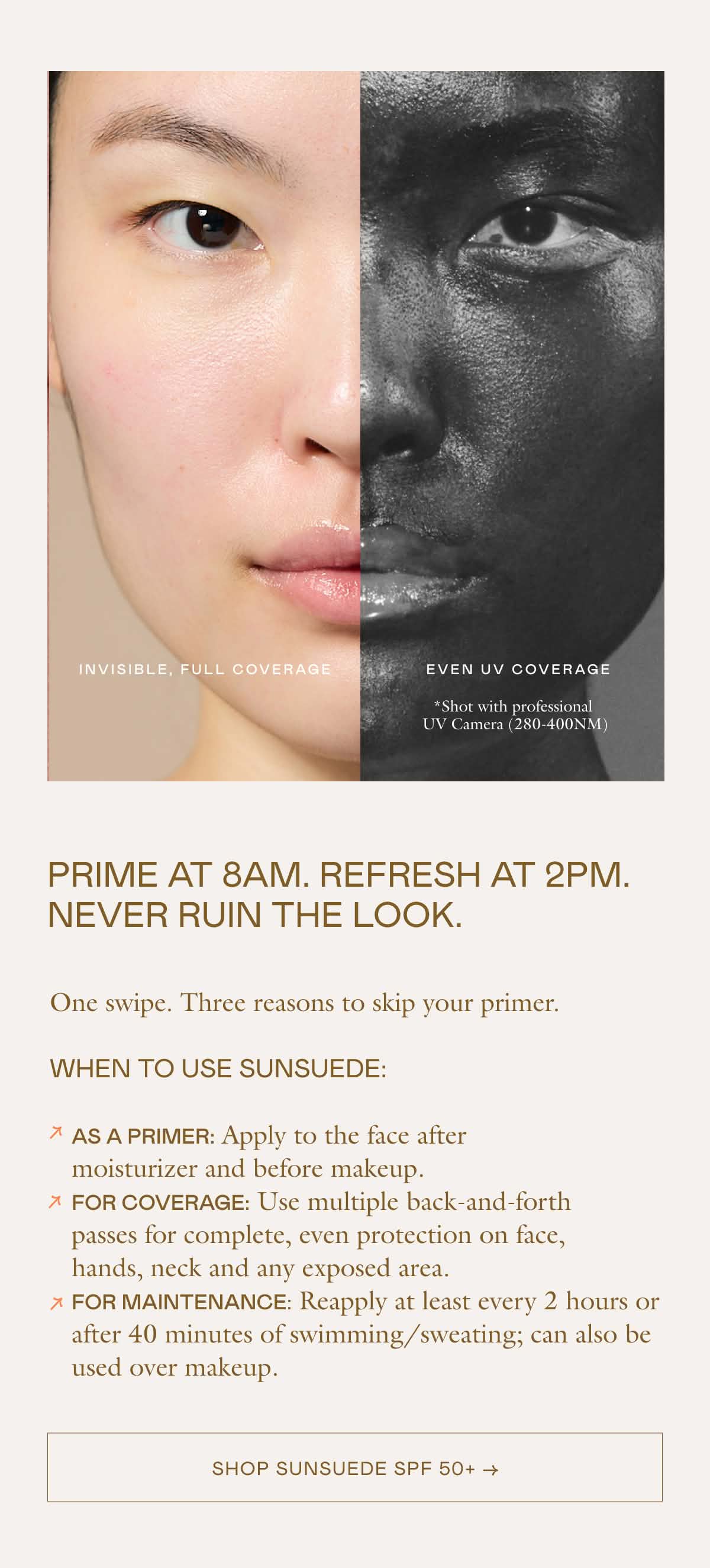 Sunsuede at work