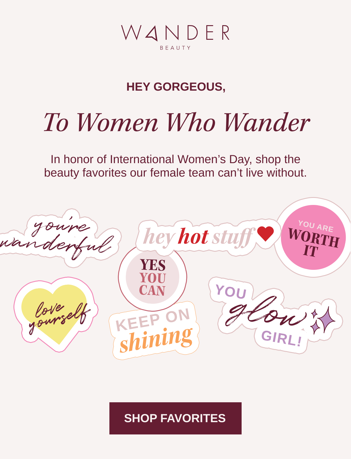 To women who wander 