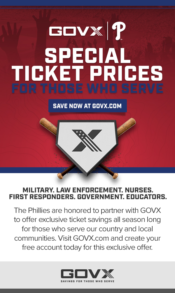 Special Ticket Prices For Those Who Serve | Save Now at GovX.com
