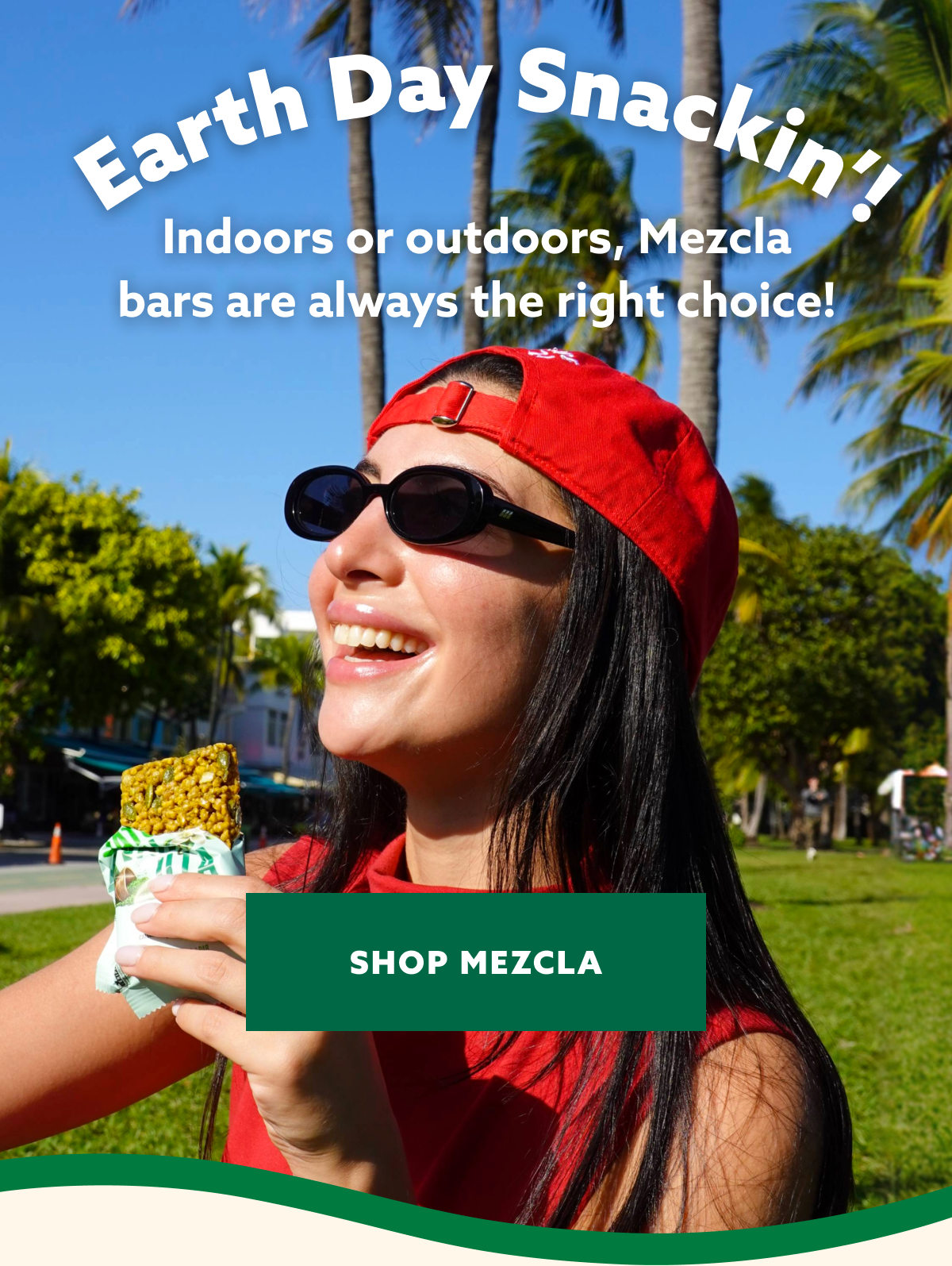 Earth Day Snackin'! Indoors or outdoors, Mezcla bars are always the right choice! [SHOP MEZCLA]