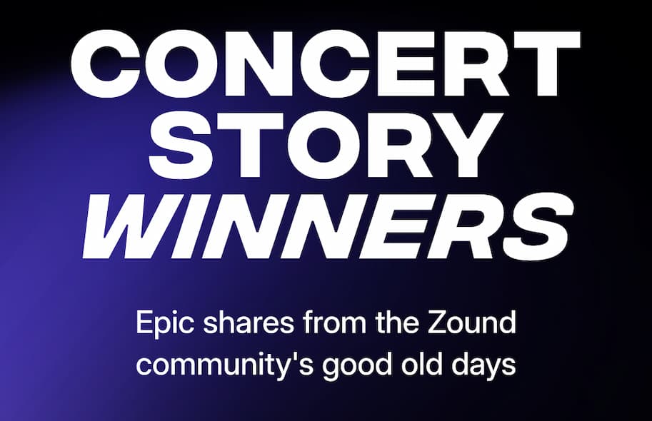 Concert Story Winners