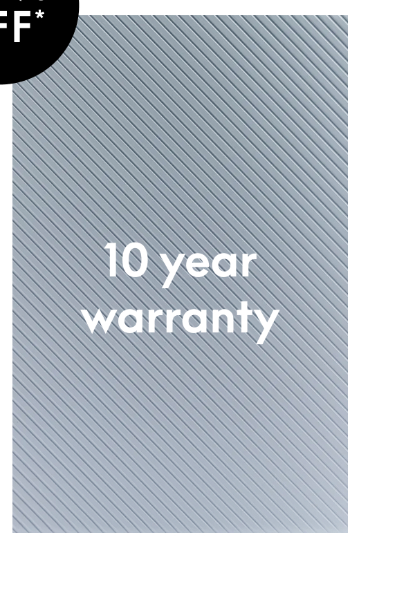 10 Year Warranty