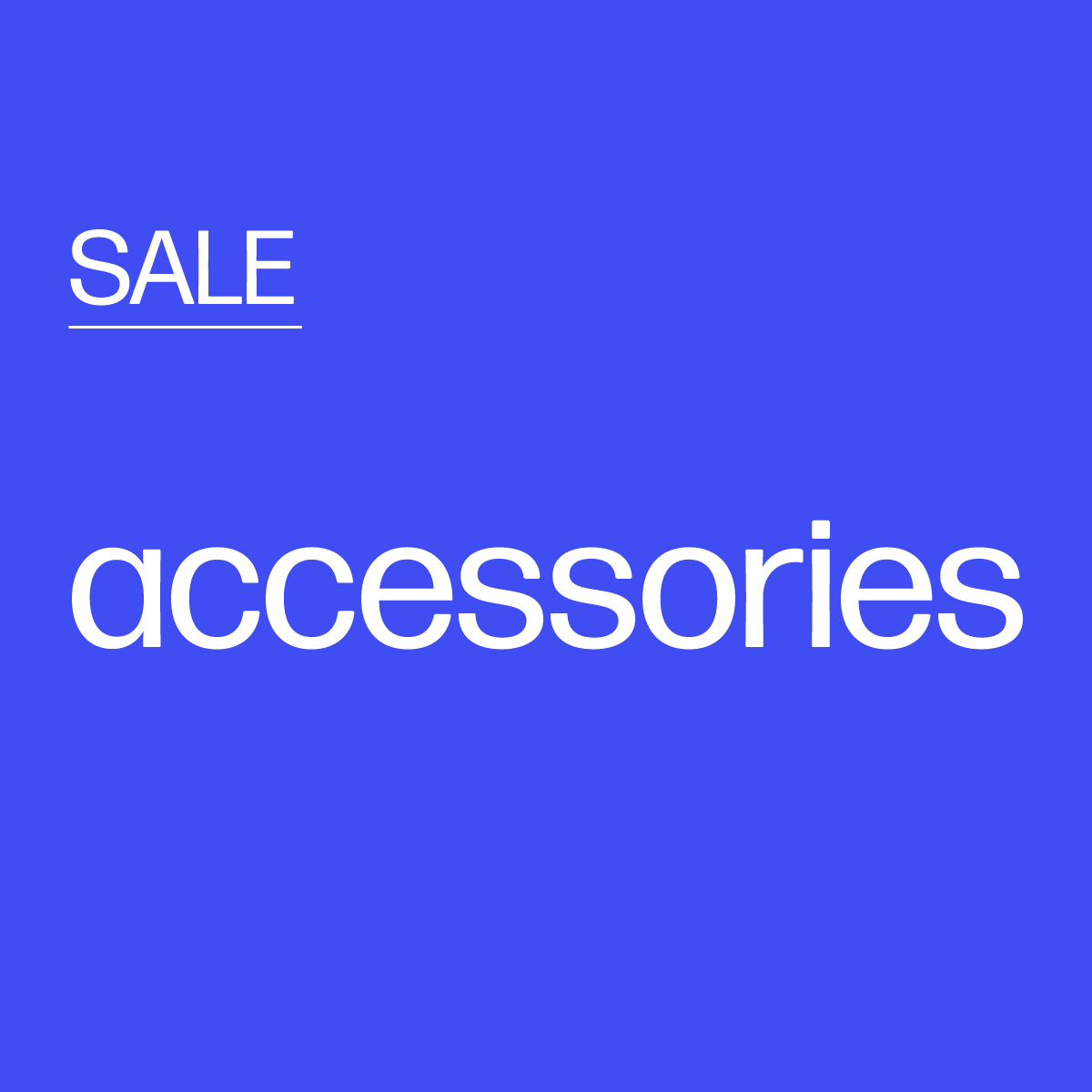 Sale Accessories