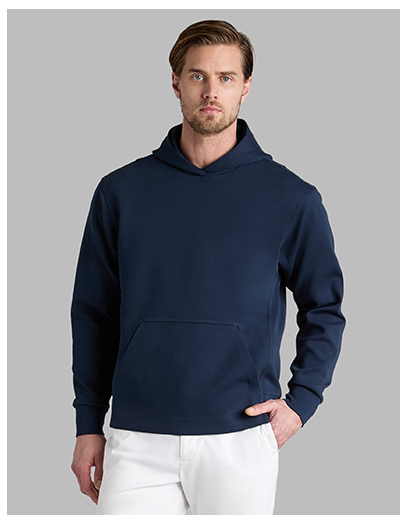 COTTON BLEND SCUBA HOODIE