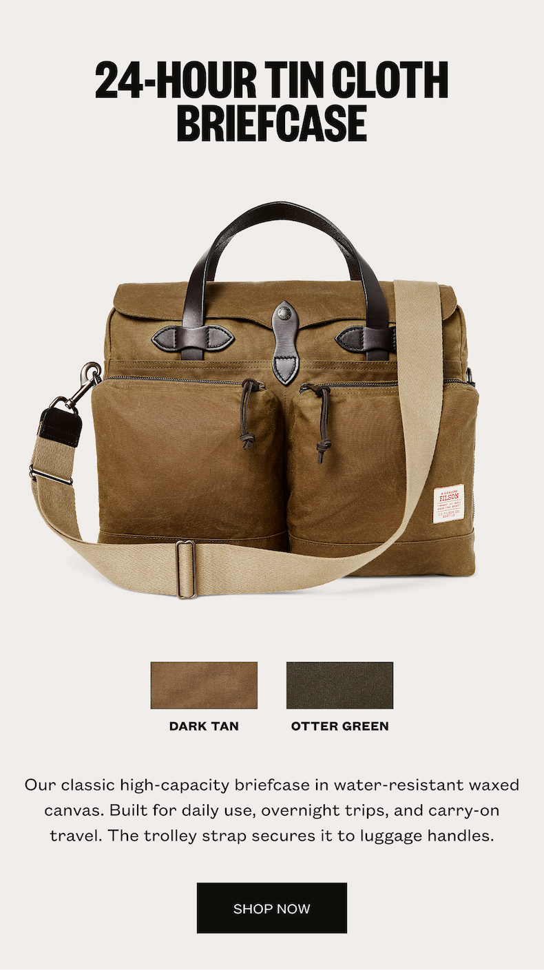 24-Hour Tin Cloth Briefcase