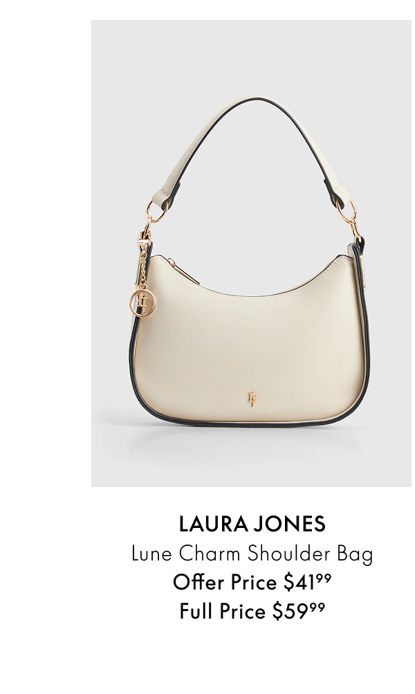 Laura Jones Lune Charm Shoulder Bag