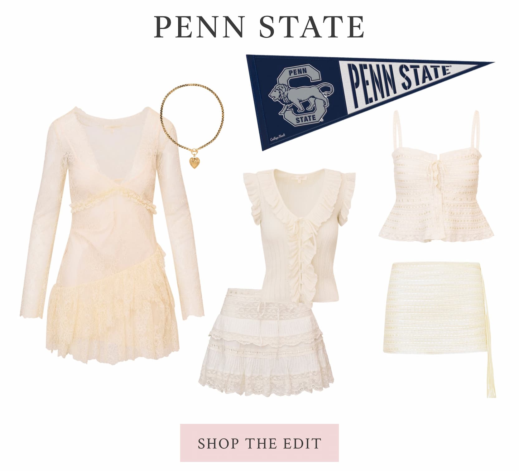 GET UP, IT’S GAME DAY  <SHOP THE EDIT> The best part about football games are the outfits (obviously). Here’s what we’re wearing this season. 