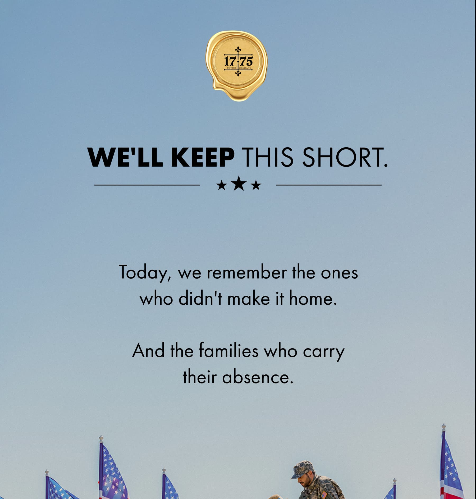 We'll Keep This Short.