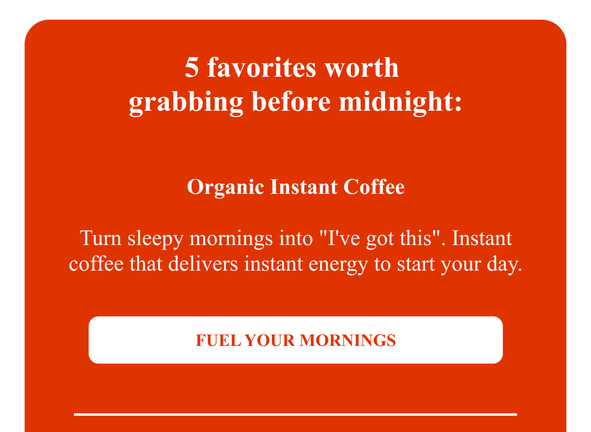 Fuel Your Mornings